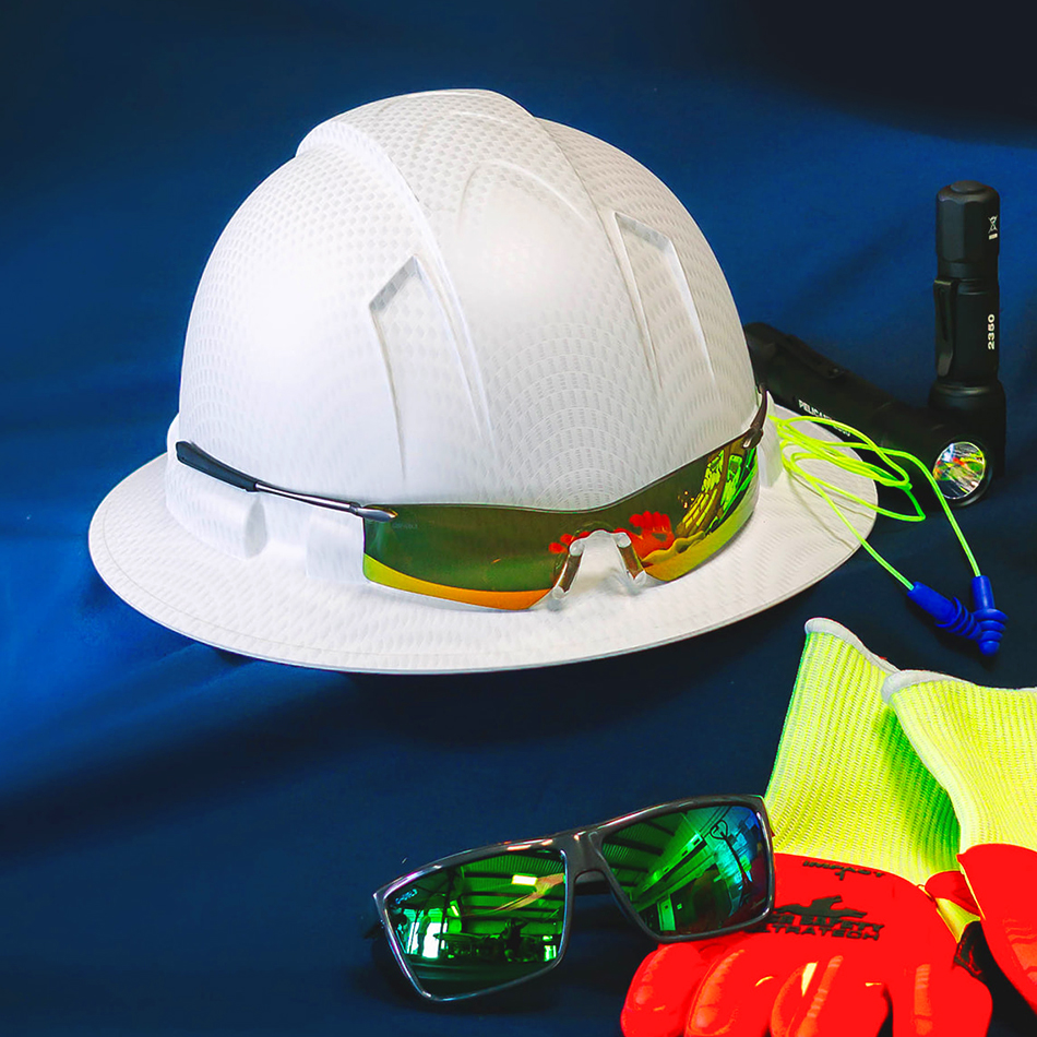 Retail PPE Hard Hat Eyewear Safety Gloves GryphonESP